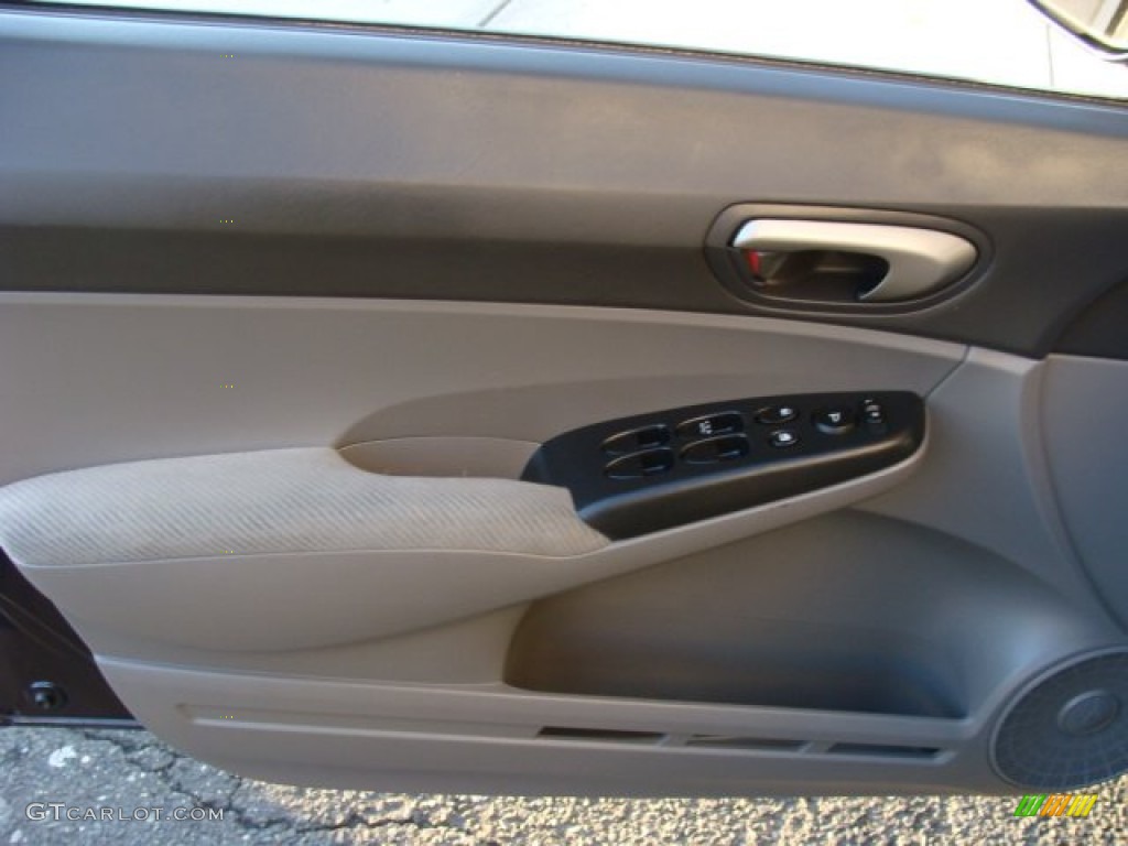 2010 Civic LX Sedan - Royal Blue Pearl / Gray photo #6