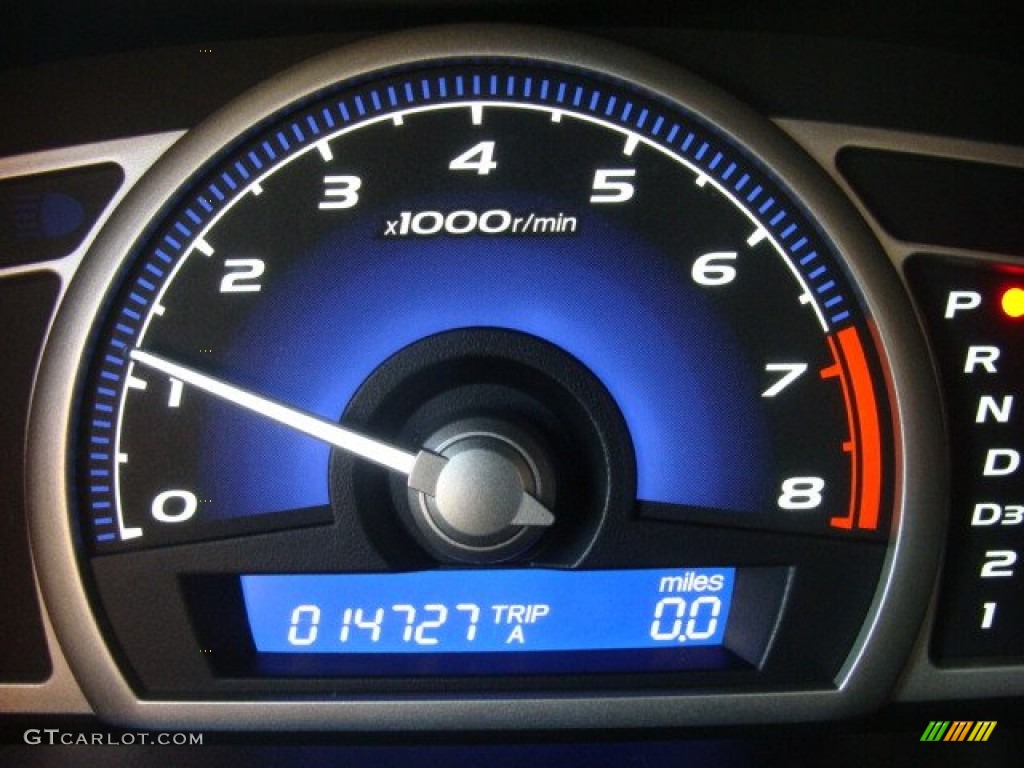 2010 Civic LX Sedan - Royal Blue Pearl / Gray photo #11