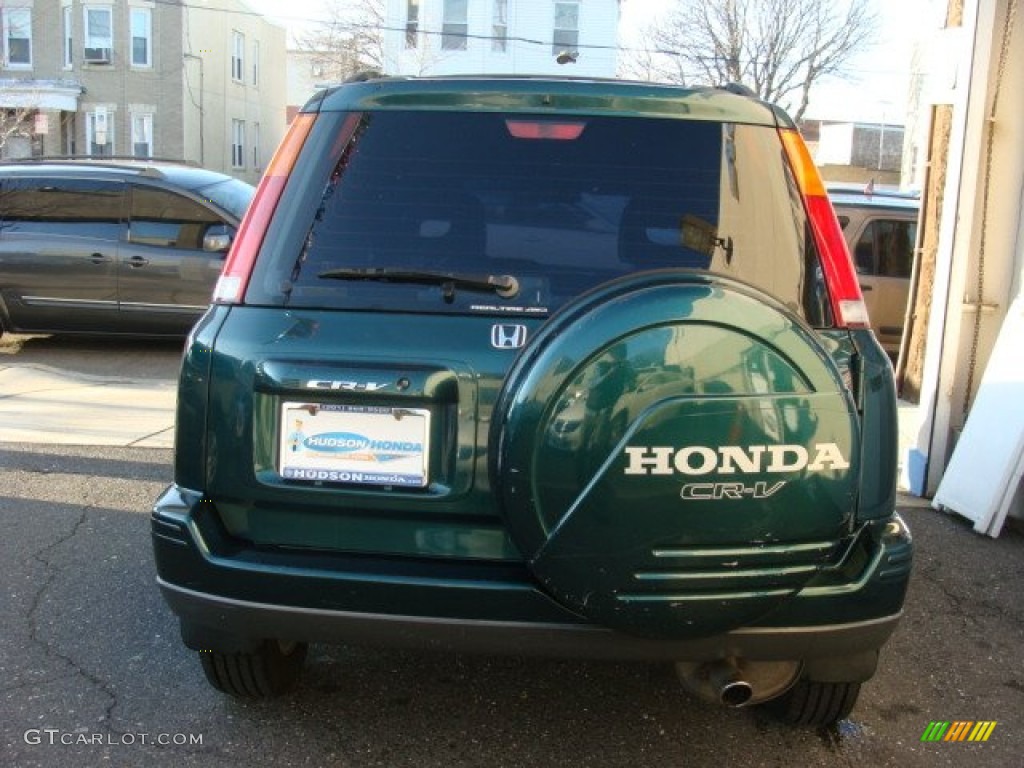2001 CR-V Special Edition 4WD - Clover Green Pearl / Black Leather photo #5