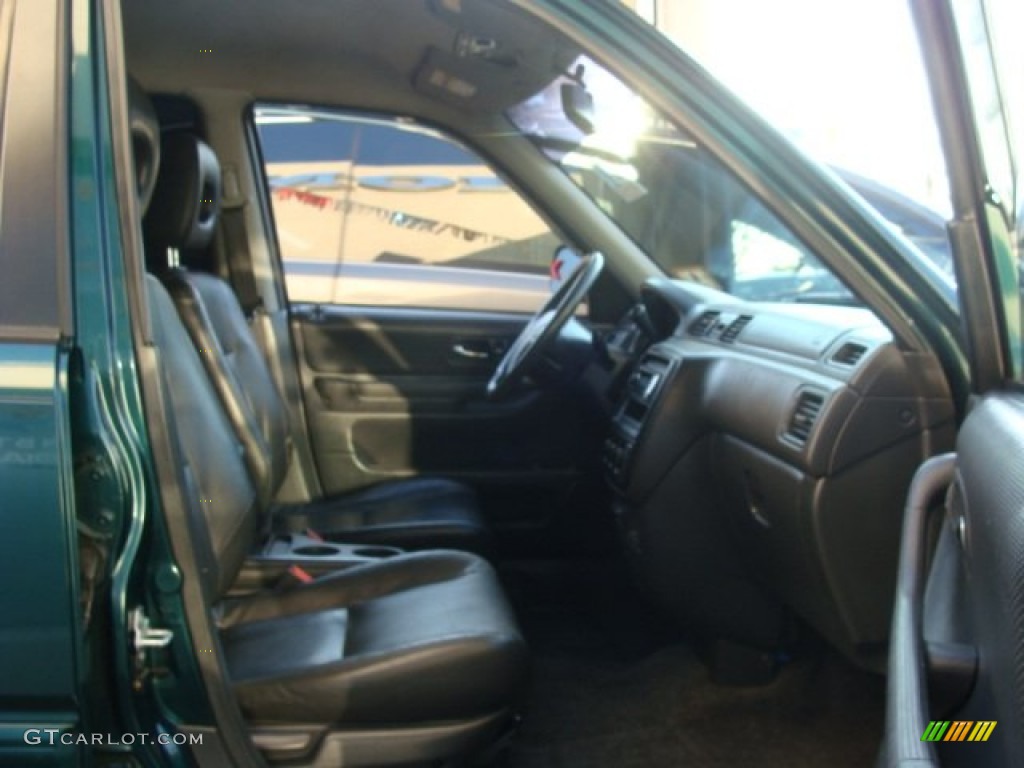 2001 CR-V Special Edition 4WD - Clover Green Pearl / Black Leather photo #8