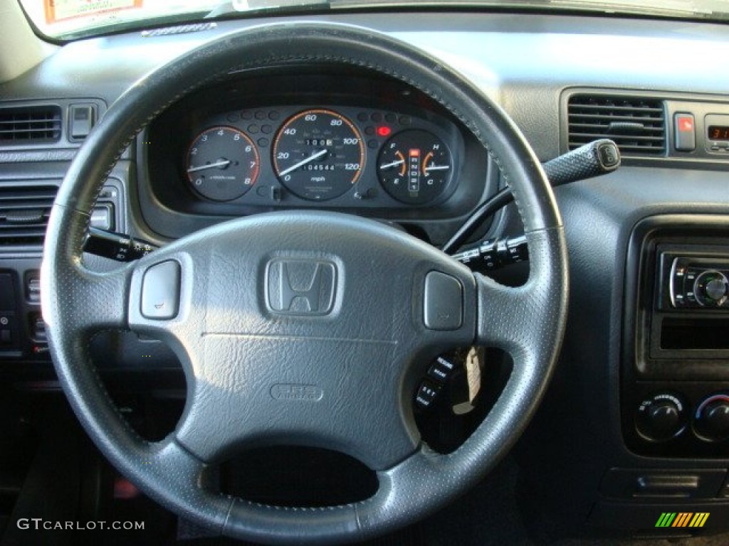 2001 CR-V Special Edition 4WD - Clover Green Pearl / Black Leather photo #10