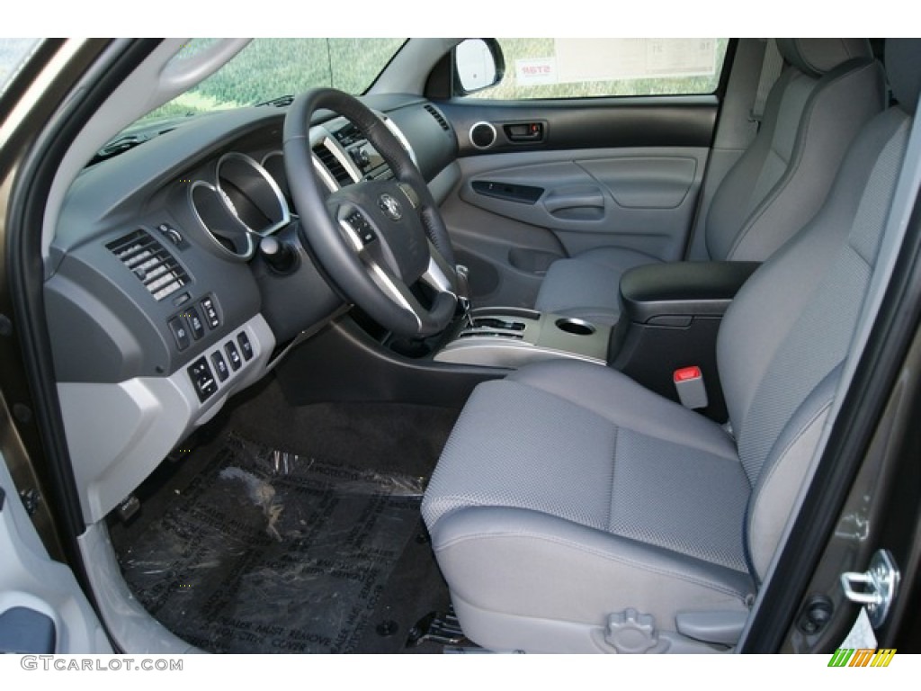 2012 Tacoma V6 TRD Double Cab 4x4 - Pyrite Mica / Graphite photo #4