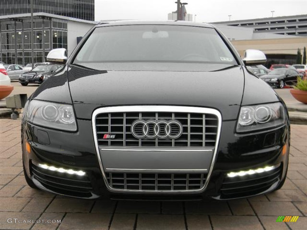 Phantom Black Pearl Effect 2011 Audi S6 5.2 FSI quattro Sedan Exterior Photo #57703886