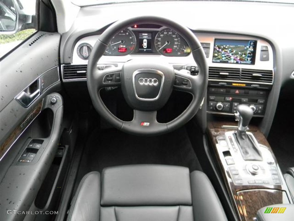 2011 Audi S6 5.2 FSI quattro Sedan Black Dashboard Photo #57703976