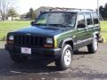 1997 Emerald Green Pearlcoat Jeep Cherokee Sport 4x4  photo #5