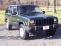 1997 Emerald Green Pearlcoat Jeep Cherokee Sport 4x4  photo #10