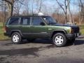 1997 Emerald Green Pearlcoat Jeep Cherokee Sport 4x4  photo #11