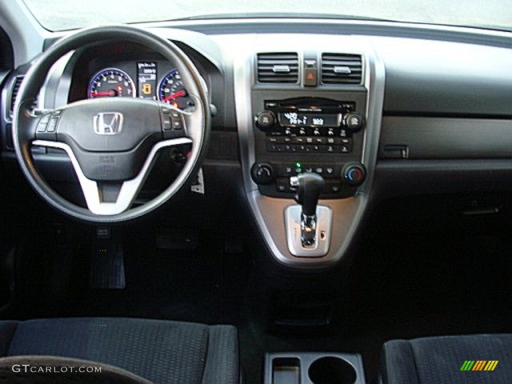 2009 Honda CR-V EX 4WD Black Dashboard Photo #57704753