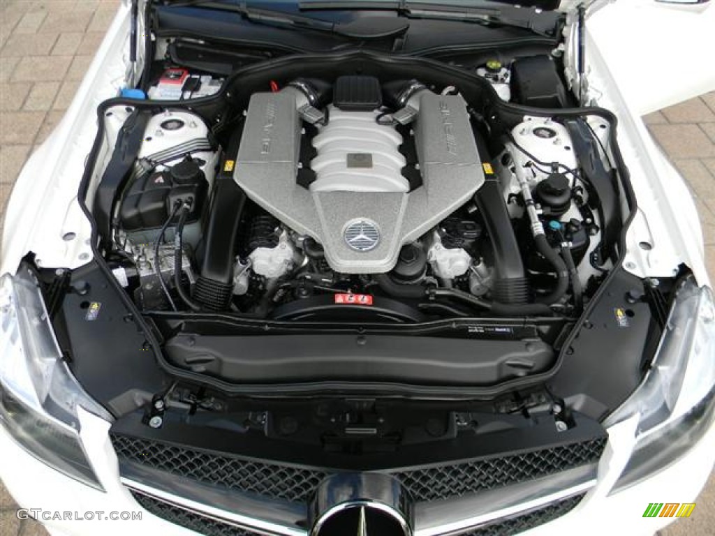 2011 Mercedes-Benz SL 63 AMG Roadster 6.3 Liter AMG DOHC 32-Valve VVT V8 Engine Photo #57704757