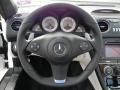 Black 2011 Mercedes-Benz SL 63 AMG Roadster Steering Wheel