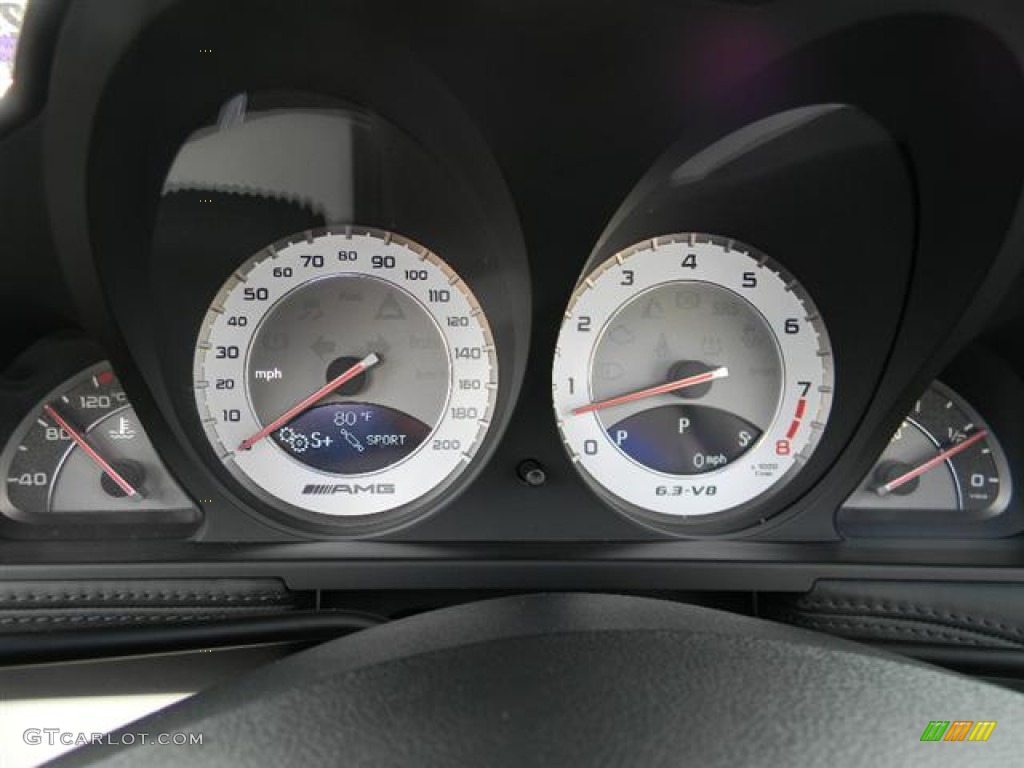 2011 Mercedes-Benz SL 63 AMG Roadster Gauges Photo #57704840