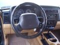 1997 Jeep Cherokee Tan Interior Steering Wheel Photo