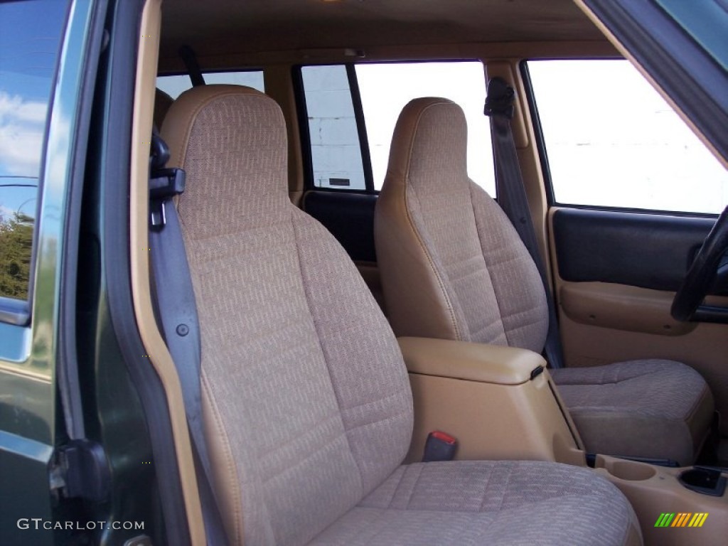 1997 Jeep Cherokee Sport 4x4 Front Seat Photo #57704954