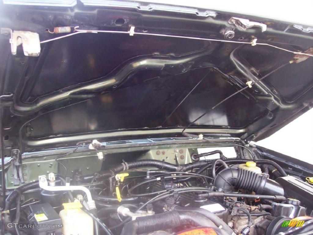 1997 Cherokee Sport 4x4 - Emerald Green Pearlcoat / Tan photo #56