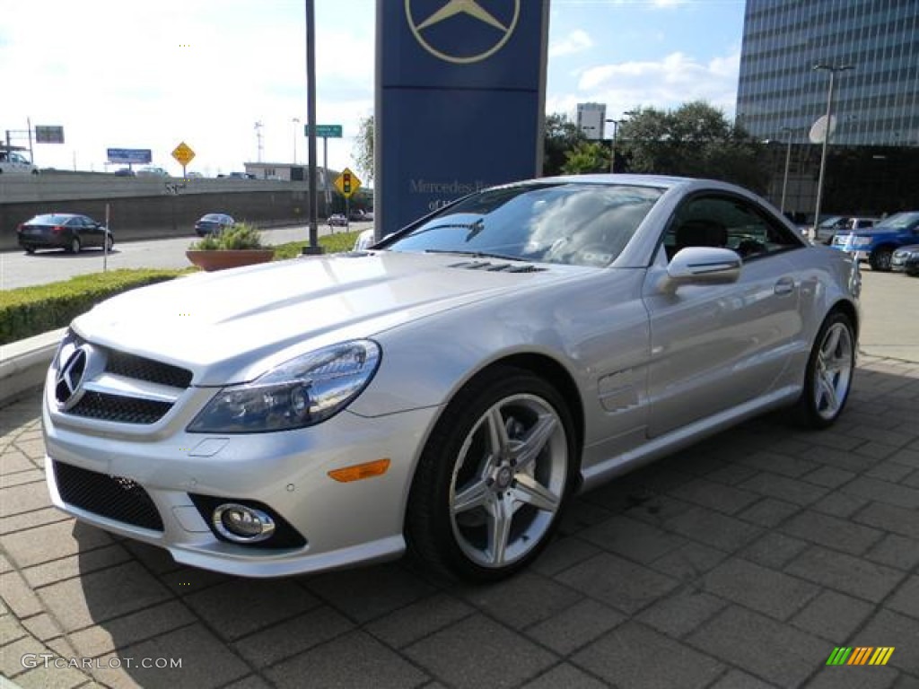 Iridium Silver Metallic 2011 Mercedes-Benz SL 550 Roadster Exterior Photo #57705116