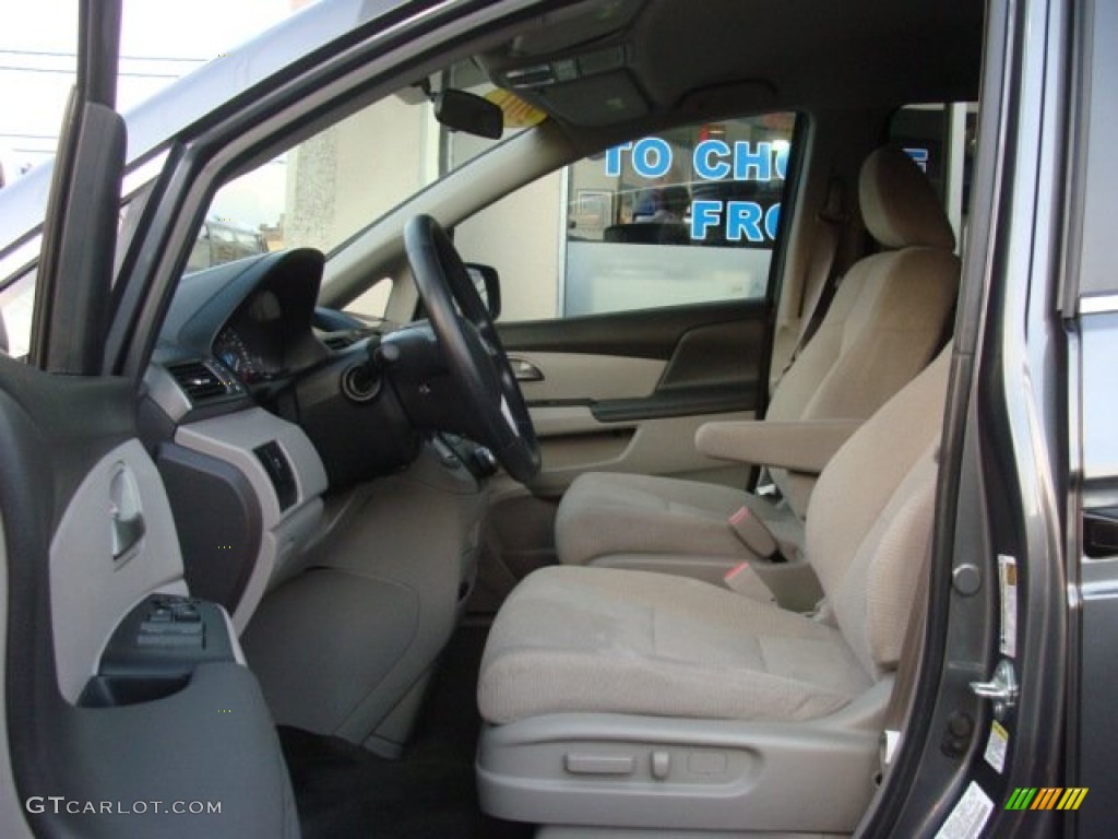 Beige Interior 2011 Honda Odyssey LX Photo #57705575