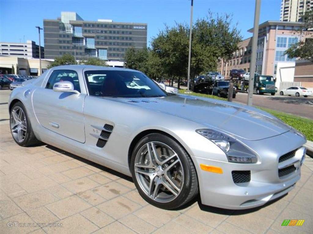 Iridium Silver Metallic 2011 Mercedes-Benz SLS AMG Exterior Photo #57706973