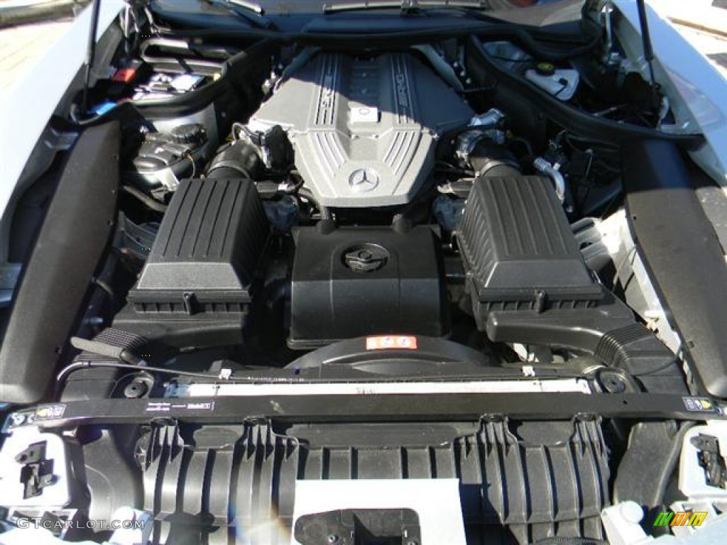2011 Mercedes-Benz SLS AMG 6.3 Liter AMG DOHC 32-Valve VVT V8 Engine Photo #57707189
