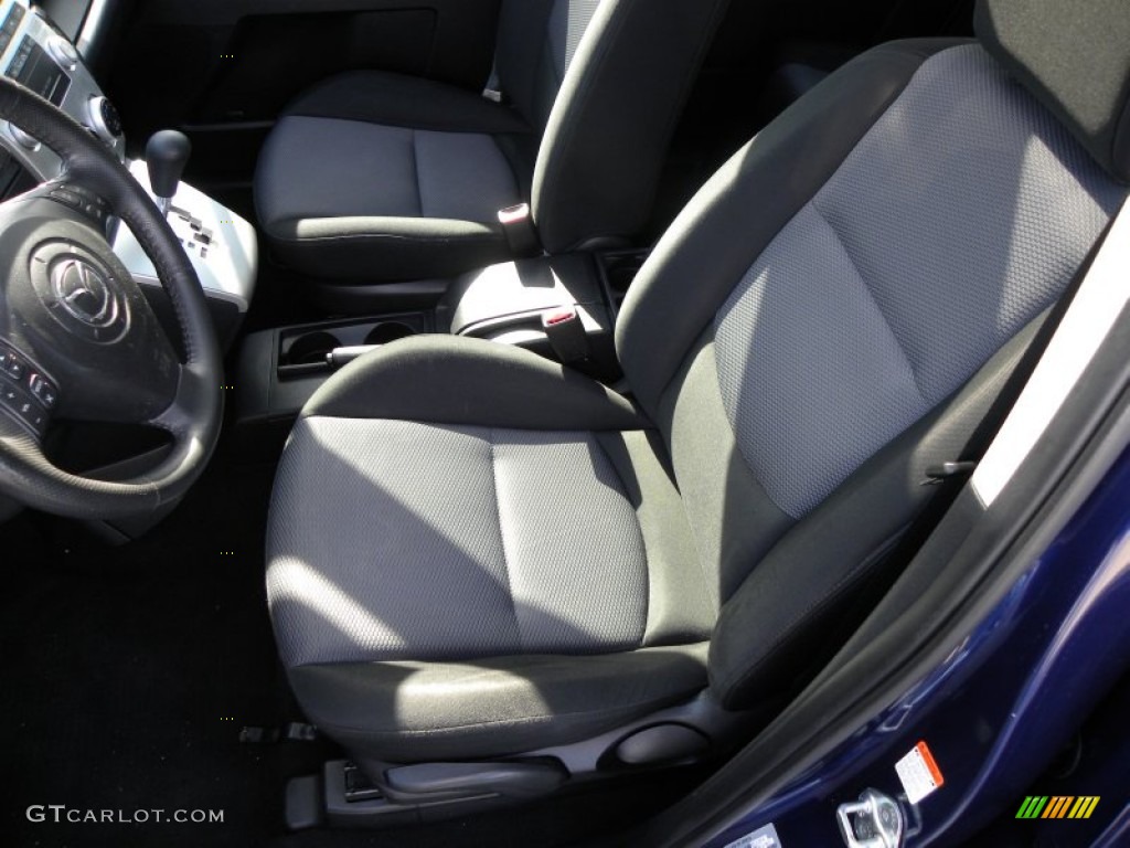 2007 MAZDA5 Sport - Strato Blue Mica / Black photo #5