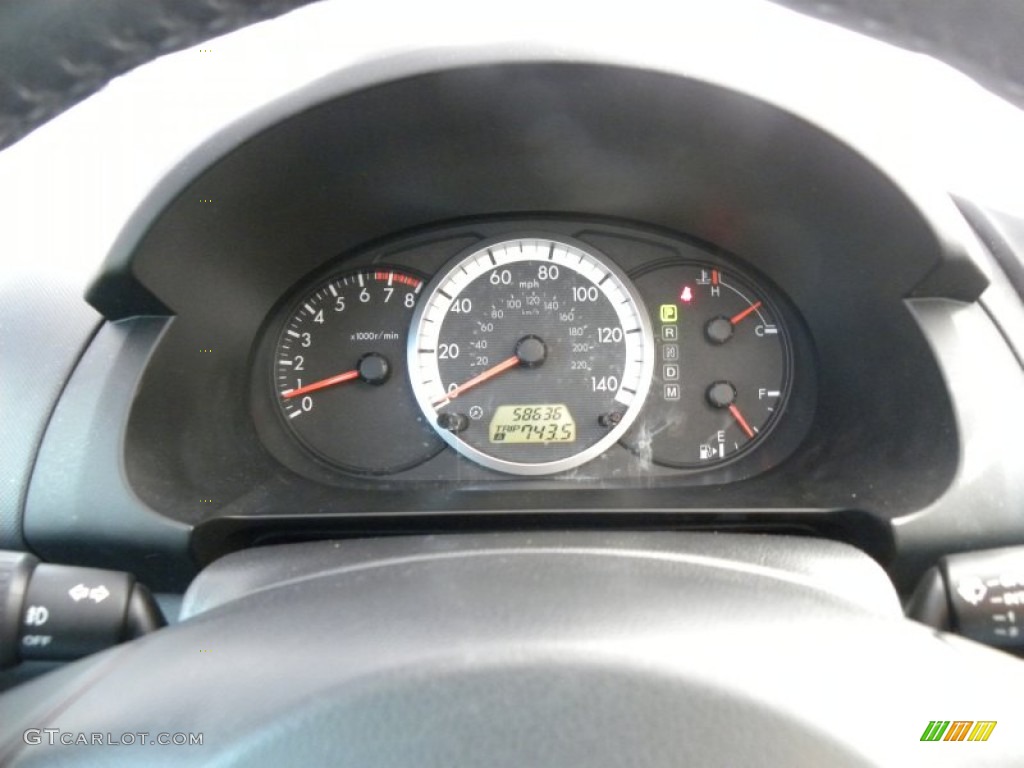 2007 MAZDA5 Sport - Strato Blue Mica / Black photo #22