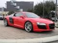 Brilliant Red 2010 Audi R8 4.2 FSI quattro Exterior