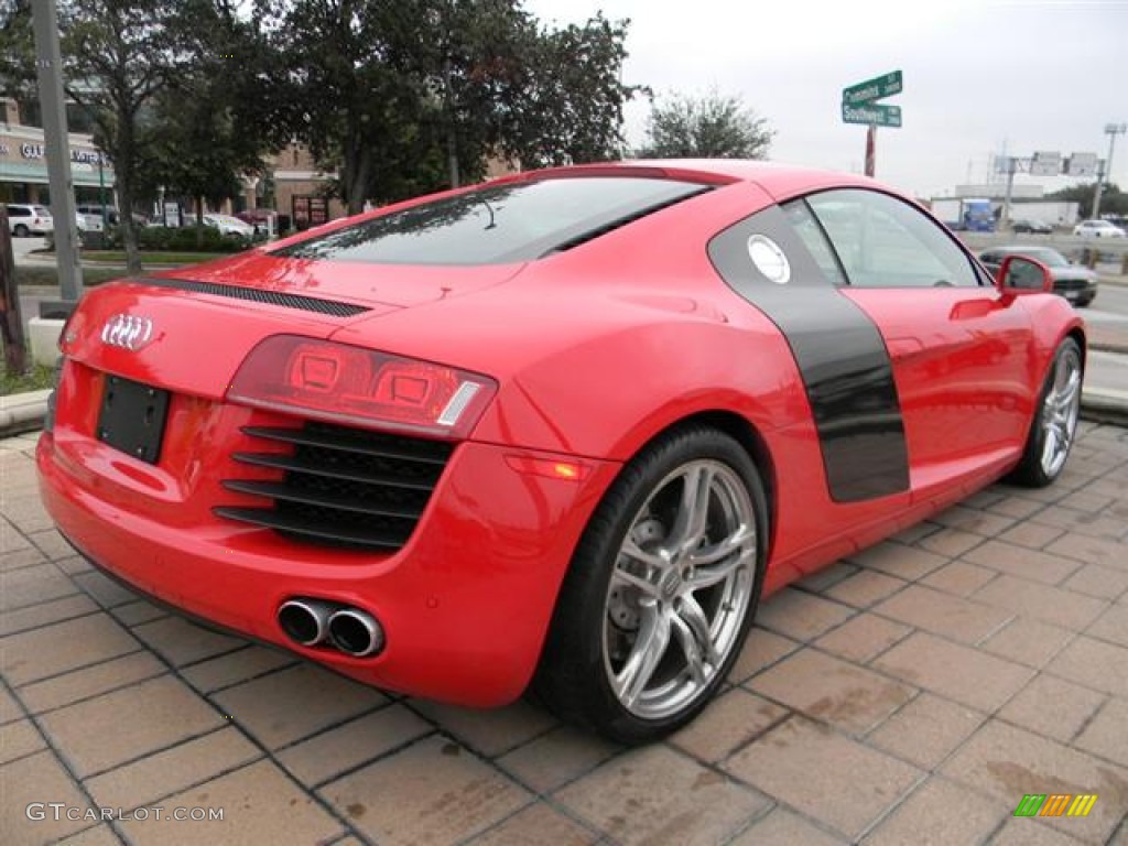 Brilliant Red 2010 Audi R8 4.2 FSI quattro Exterior Photo #57708431