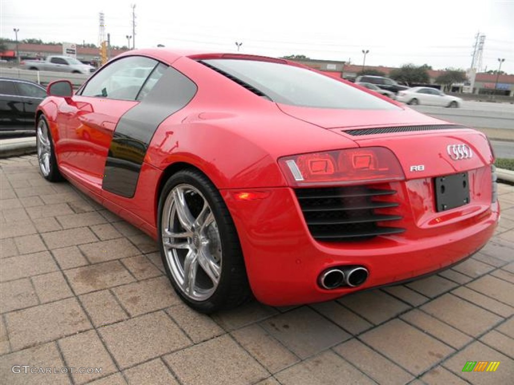 Brilliant Red 2010 Audi R8 4.2 FSI quattro Exterior Photo #57708470