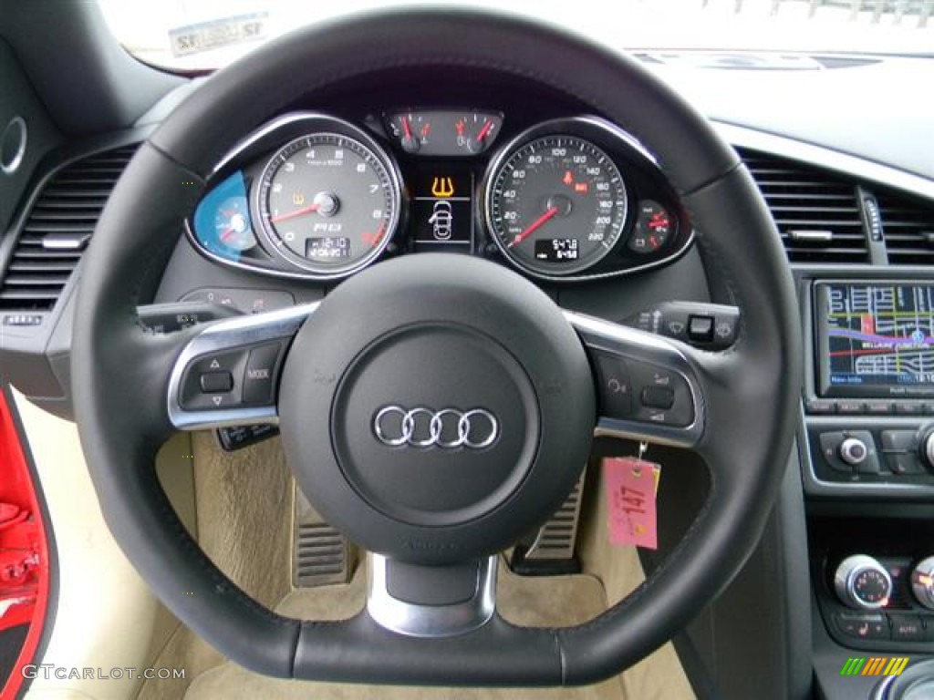 2010 Audi R8 4.2 FSI quattro Steering Wheel Photos