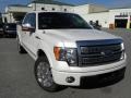 2010 White Platinum Metallic Tri Coat Ford F150 Platinum SuperCrew  photo #1