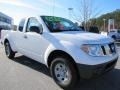 2012 Avalanche White Nissan Frontier S King Cab  photo #6