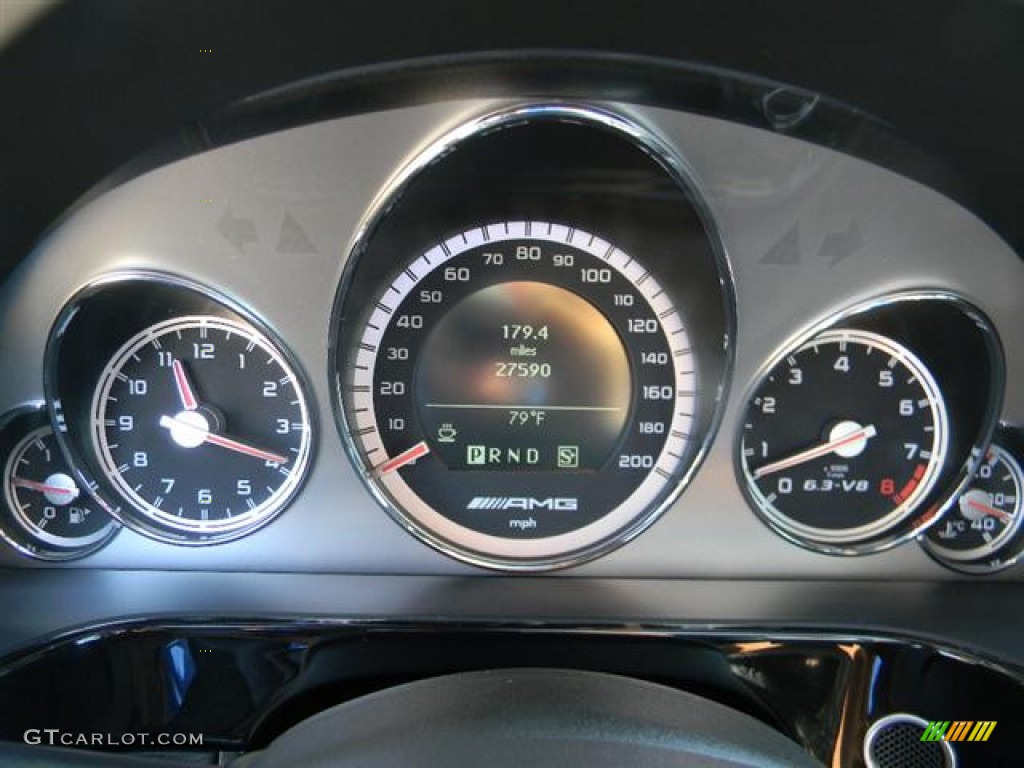 2010 Mercedes-Benz E 63 AMG Sedan Gauges Photo #57713372