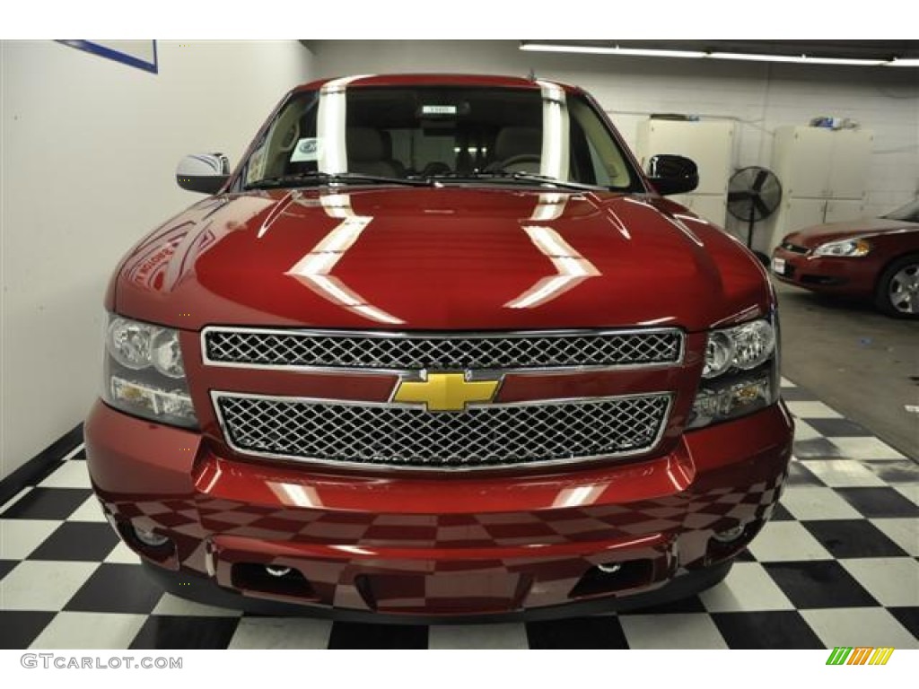 Crystal Red Tintcoat 2012 Chevrolet Tahoe LTZ 4x4 Exterior Photo #57714200