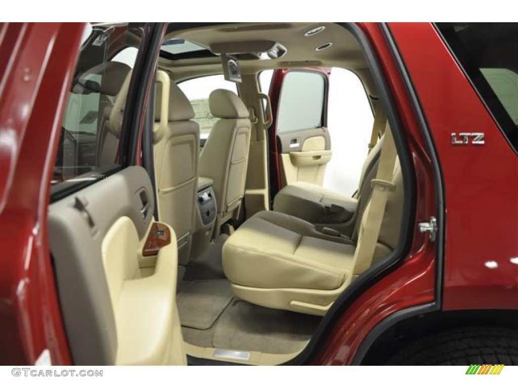 Light Cashmere/Dark Cashmere Interior 2012 Chevrolet Tahoe LTZ 4x4 Photo #57714287