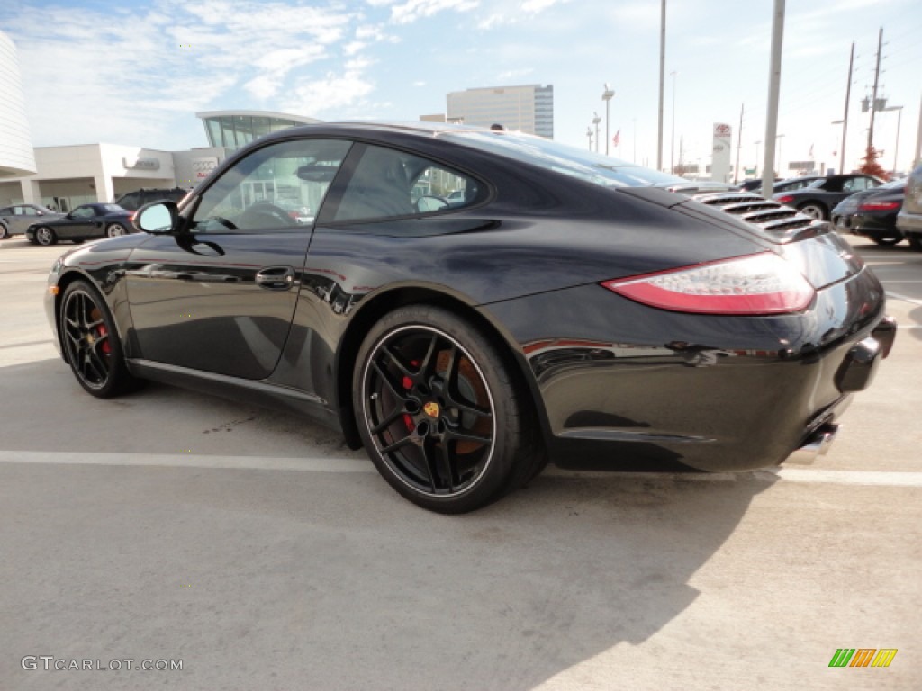 2012 911 Carrera S Coupe - Basalt Black Metallic / Black photo #3