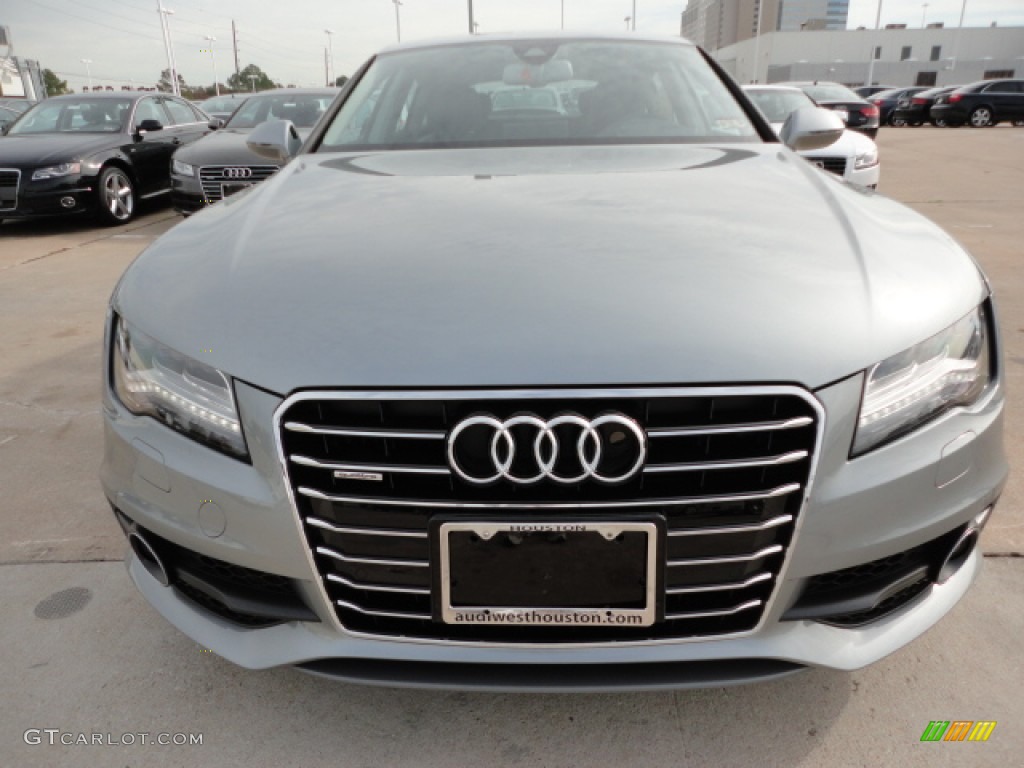 Quartz Grey Metallic 2012 Audi A7 3.0T quattro Prestige Exterior Photo #57715983