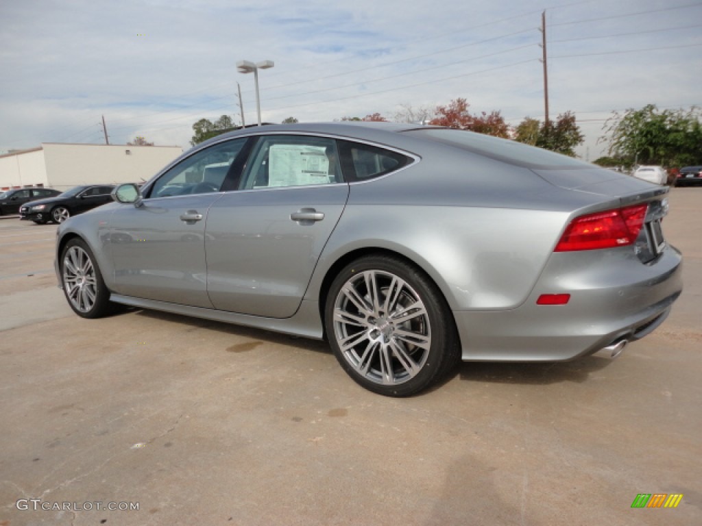 Quartz Grey Metallic 2012 Audi A7 3.0T quattro Prestige Exterior Photo #57715991