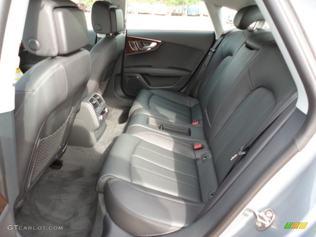 Black Interior 2012 Audi A7 3.0T quattro Prestige Photo #57716012