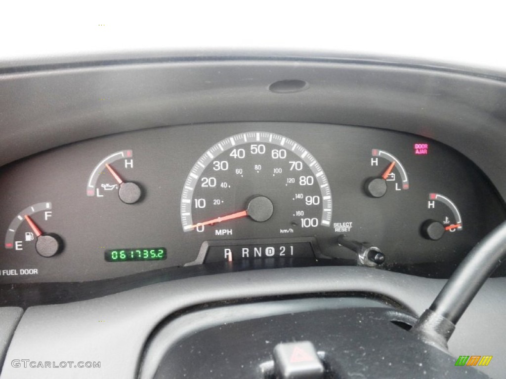 2002 Ford F150 XL Regular Cab 4x4 Gauges Photo #57716195