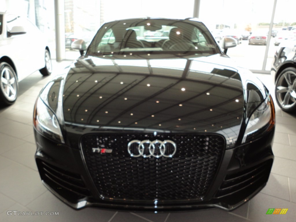 Phantom Black Pearl Effect 2012 Audi TT RS quattro Coupe Exterior Photo #57717260