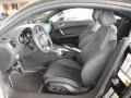  2012 TT RS quattro Coupe Black Interior