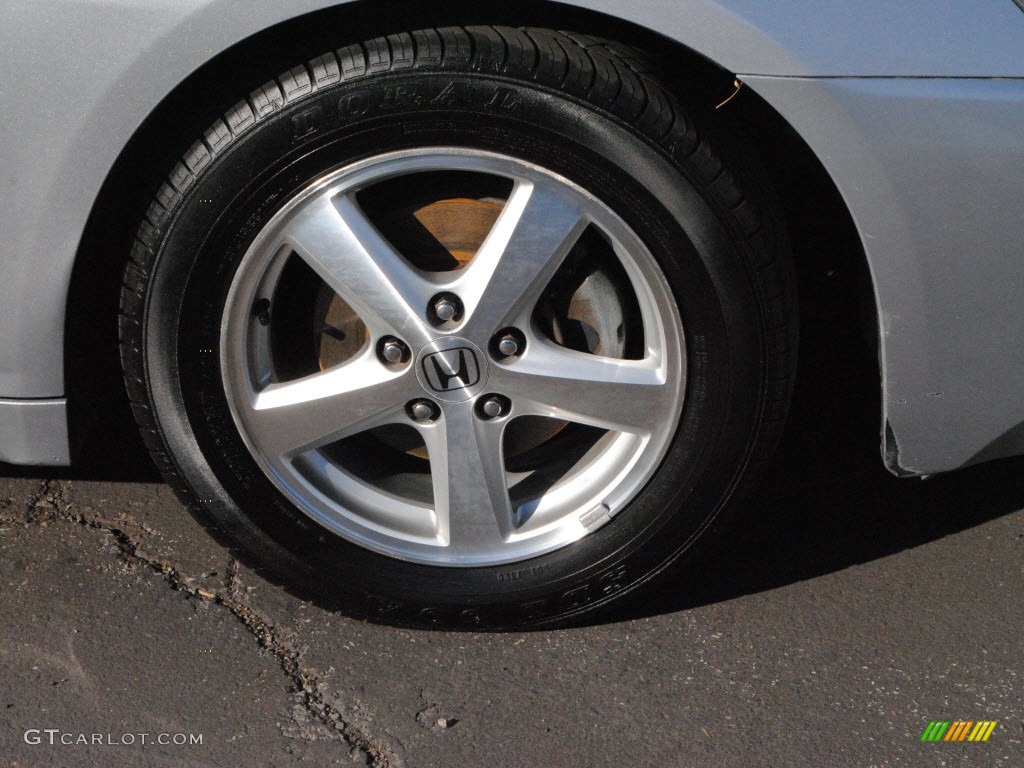 2003 Accord EX Sedan - Satin Silver Metallic / Black photo #2