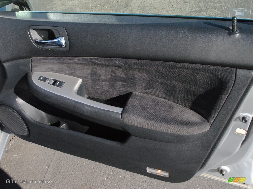 2003 Accord EX Sedan - Satin Silver Metallic / Black photo #4