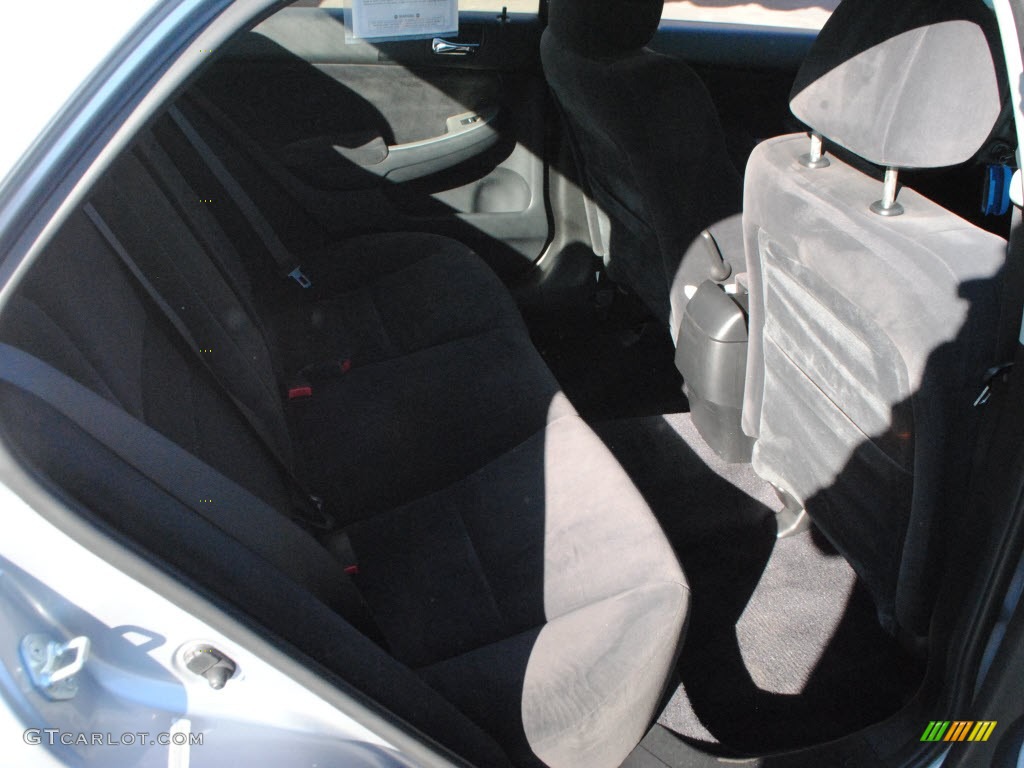2003 Accord EX Sedan - Satin Silver Metallic / Black photo #5