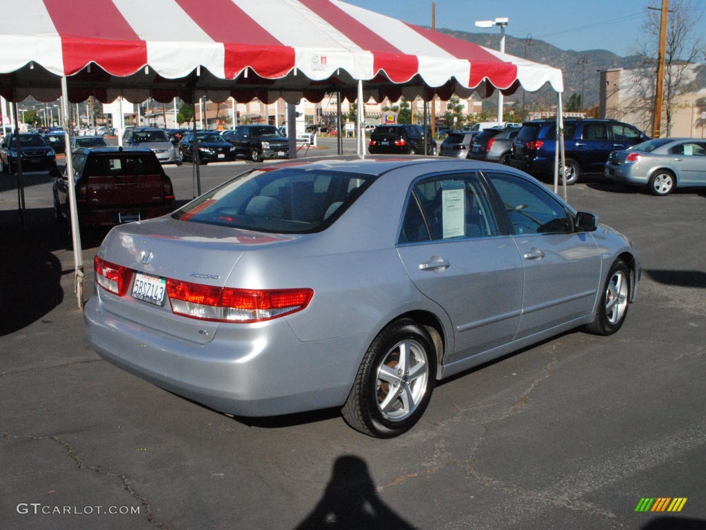 2003 Accord EX Sedan - Satin Silver Metallic / Black photo #8