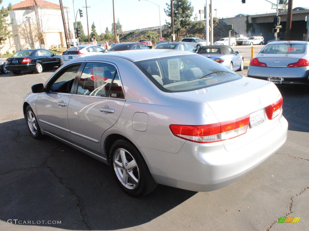 2003 Accord EX Sedan - Satin Silver Metallic / Black photo #10