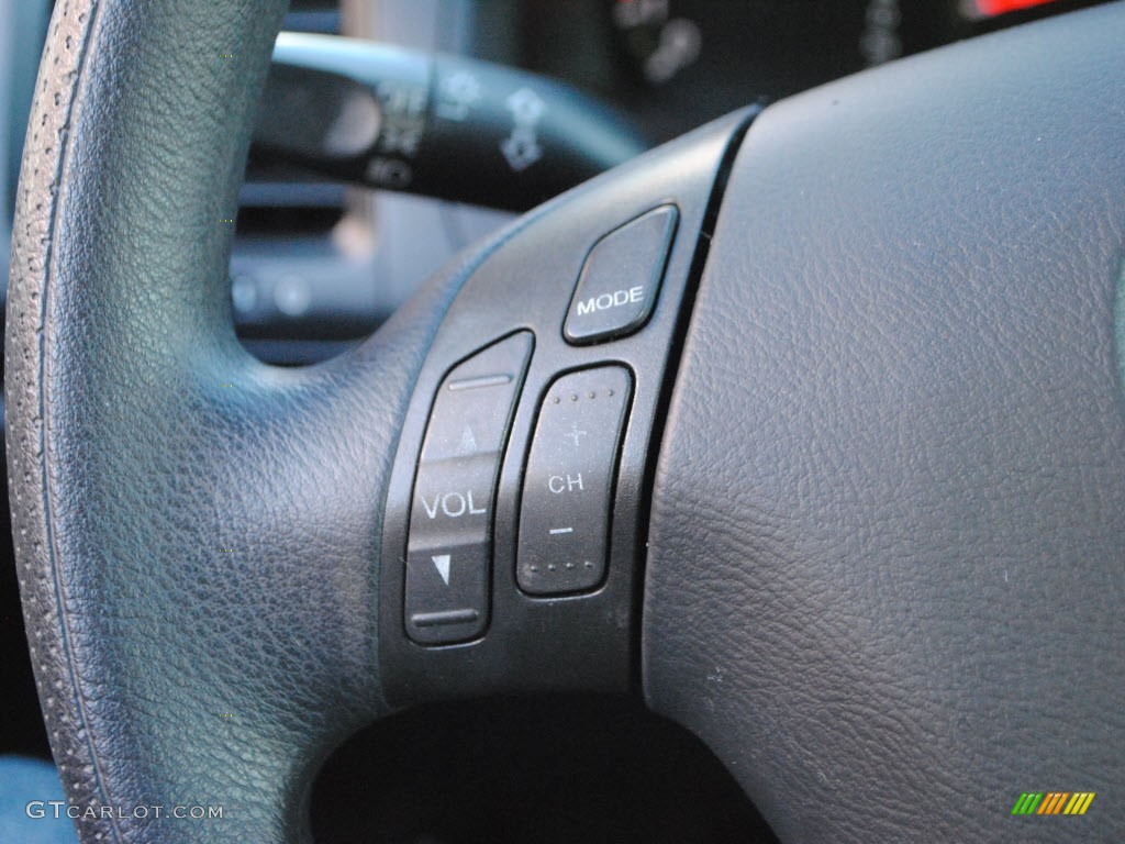 2003 Accord EX Sedan - Satin Silver Metallic / Black photo #20