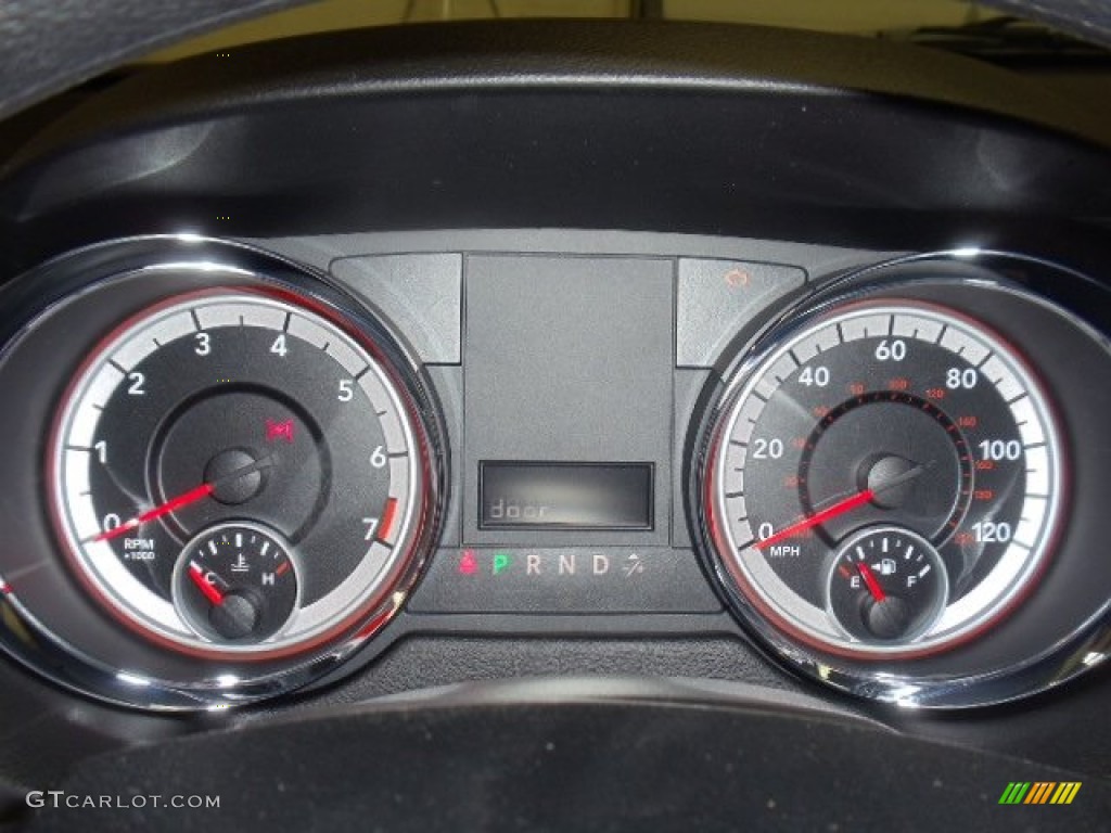 2012 Dodge Grand Caravan SXT Gauges Photo #57719405