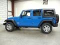 2012 Cosmos Blue Jeep Wrangler Unlimited Sport S 4x4  photo #2