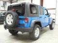 2012 Cosmos Blue Jeep Wrangler Unlimited Sport S 4x4  photo #5