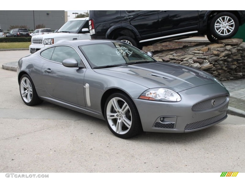 Lunar Grey 2009 Jaguar XK XKR Coupe Exterior Photo #57721047